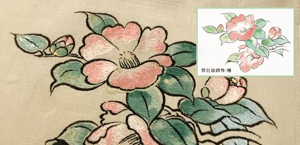 芸術的な刺繍
